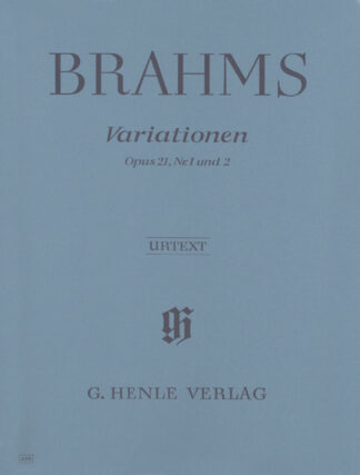 VARIATIONS OP.21 NO.1 AND 2