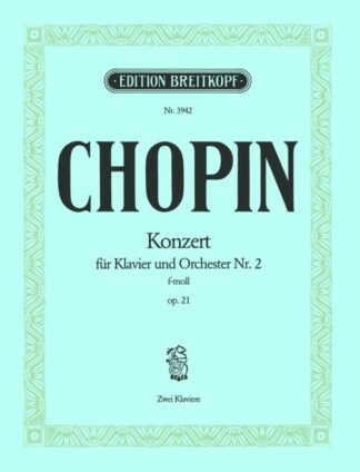 KLAVIERKONZERT 2 F-MOLL OP. 21